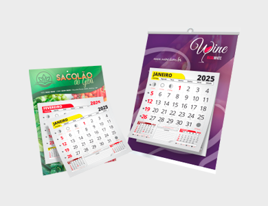 Calendário de Parede
